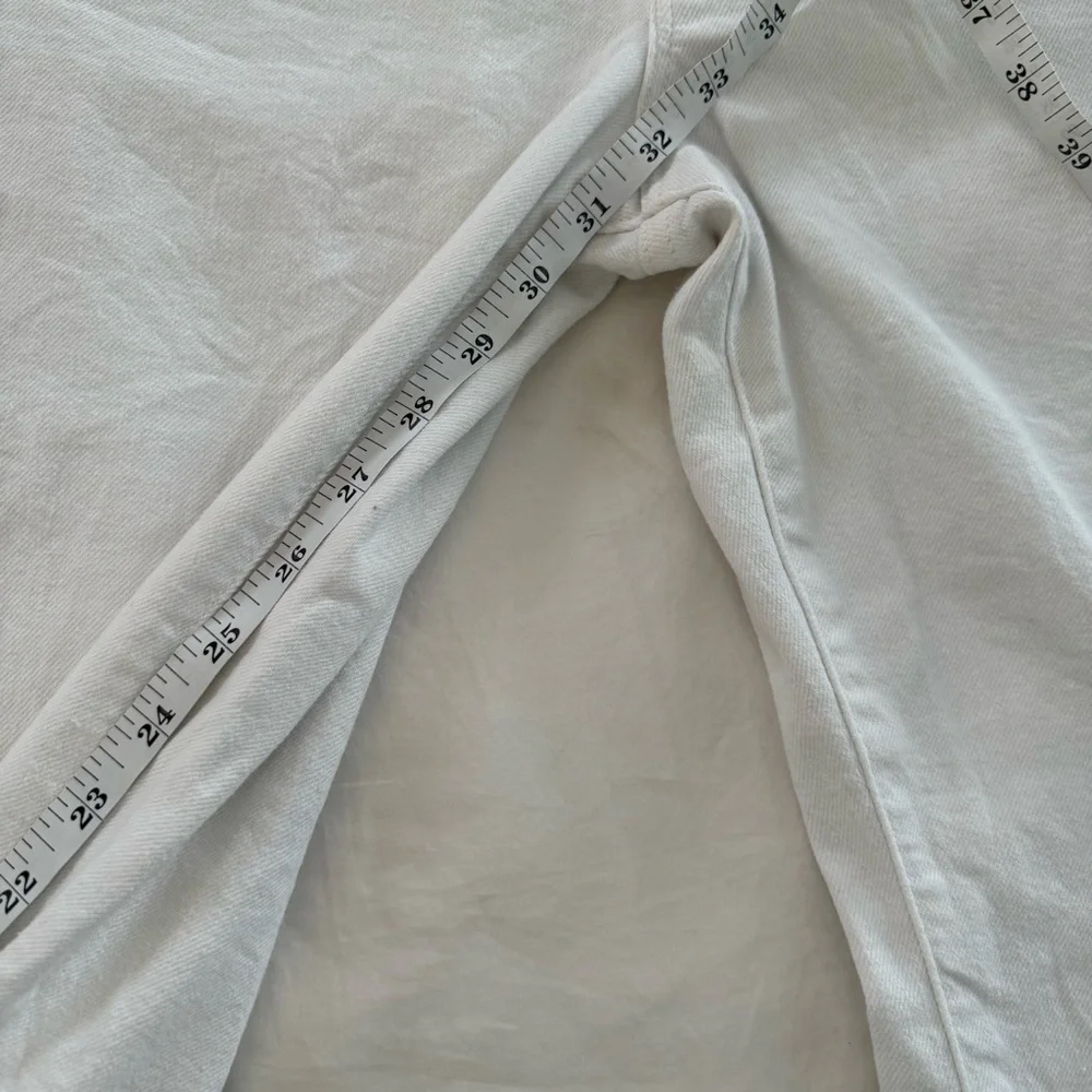 Good American White Denim Flares - Picture 10 of 11